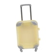 thumbnail image 1 of Mini maleta de viaje para casa de muñecas, juguete, cubierta transparente, multiusos para Amarillo, 1 of 9