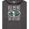 thumbnail image 3 of Peanuts - Vermont Ski Resort - Men's Fleece Pullover Hoodie, 3 of 6