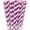 Purple, variant on 100Pcs Striped Straws,7.7x0.2In Disposable Stripe Paper Straws for Celebrations,Black and White Drinking Straws for Birthday,Party Decorations