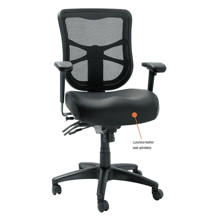 Alera Elusion Series Mesh Mid Back Multifunction Chair Supports Up to 275 lb 17.7