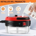 thumbnail image 4 of NOVAKA - Limpiador De Vapor A Presi&oacute;n De Alta Temperatura De 2500w, eliminar eficazmente la suciedad y las manchas de aceite persistentes, Coche, Limpieza Cocina, Ba&ntilde;o, Rojo, 4 of 7