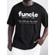 thumbnail image 1 of Camisetas informales de verano para hombre, tallas grandes, con estampado "funcle", cuello redondo, estilo chic y moderno. Ideal para adultos, hombres, mujeres, adolescentes y jóvenes., 1 of 6