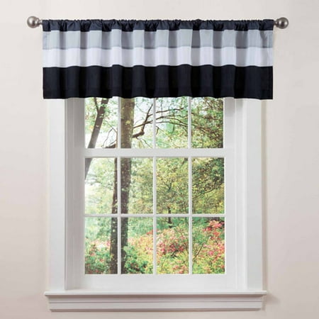 Iman White\/Black Valance  Walmart.com
