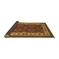 thumbnail image 2 of Ahgly Company Indoor Square Southwestern Brown Country Area Rugs, 7' Square, 2 of 4