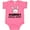 Hot Pink, variant on Inktastic Grandma Snuggle Bunny Easter Boys or Girls Baby Bodysuit