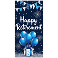 thumbnail image 3 of Blue Gift Happy Retirement Banner Decorative Fireworks Balloon for Retirement Party Celebration Office Decoration Event, 3 of 8