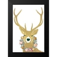 thumbnail image 2 of Prime, Marcus 13x18 Black Modern Framed Museum Art Print Titled - Festive Stag, 2 of 5
