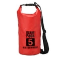 thumbnail image 1 of Uxcell Bolsa Impermeable, Bolsas a Prueba de Agua con Silbato Rojo 5L, 1 of 7