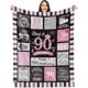 thumbnail image 1 of LHSHID 90th Birthday Blankets for Women Blanket 90th Birthday Blanket Ideas 90th Birthday Decorations Women 90 Birthday Blanket for 90 Year Old Women Throw Blanket 50"x60", 1 of 7