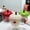 Cream White, variant on Apple Shaped Salad Spinner,  Free Manual Vegetable Dryer, Detachable Colander Basket for Kitchen Fruit & Veggie Washing Draining