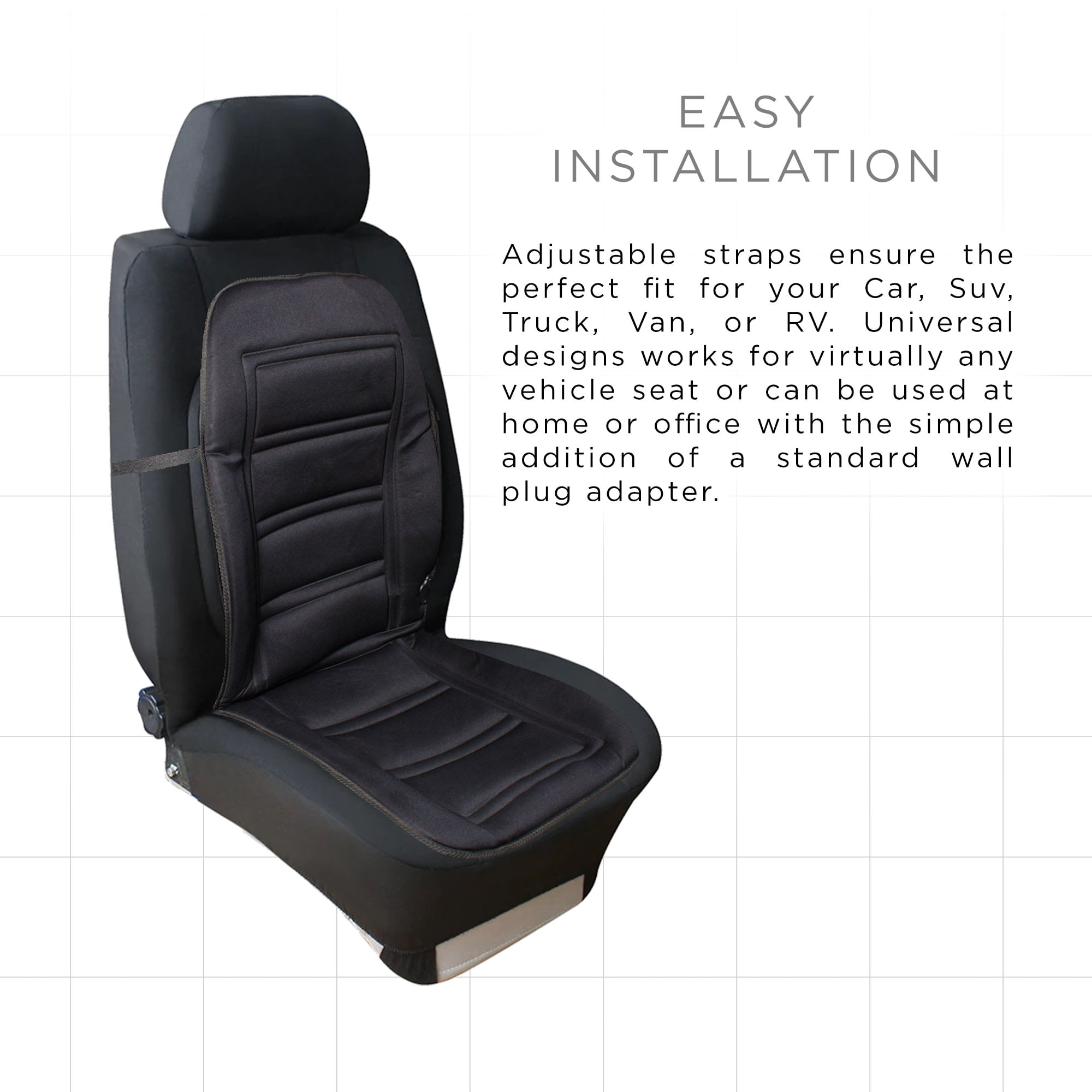 The Cooling / Heating Automobile Seat Cushion - Hammacher Schlemmer