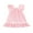 Pink, variant on TheFound Toddler Baby Girl Sleeping Dress Pajamas Casual Silk Satin Ruffle Sleeveless Lace Solid Color Nightgown