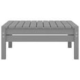 thumbnail image 3 of vidaXL Patio Footstool Gray Solid Wood Pine, 3 of 6