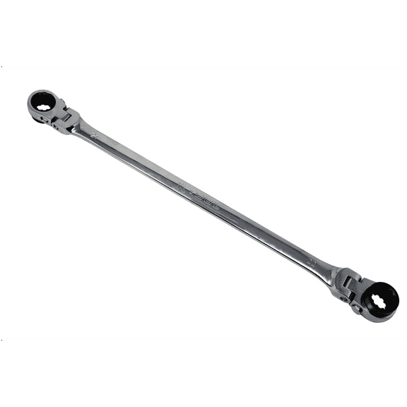 K Tool XDDB21X22 Extra Long 21mm x 22mm Flex Head Ratcheting Wrench