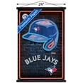 thumbnail image 3 of MLB Toronto Blue Jays - Neon Helmet 23 Wall Poster with Magnetic Frame, 22.375" x 34", 3 of 6