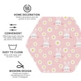 thumbnail image 3 of Kdxio Rabbit Sunflower Funny Coasters,4 Pcs Leather Coasters,Housewarming Gifts,Protect Furniture from Water Marks Scratch and Damage, 3 of 8