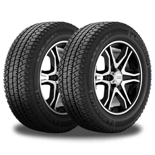 Set of 4 Michelin LTX A/T2 275/55R20 113T Tires, AllTerrain, 60K MILE