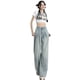 thumbnail image 4 of Vaqueros rectos holgados de cintura alta Retro para mujer, pantalones para fregar de pierna ancha y alta explosión, primavera y otoño 2023, 4 of 4