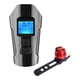 thumbnail image 1 of de luz para bicicleta, ímetro LED luces para bicicleta con bocina, luz trasera recargable USB y faro para bicicleta, se adapta a todas las bi - Negro Sunnimix Luz del velocímetro de bicicleta, 1 of 8