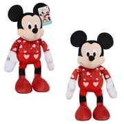 Just Play Disney Valentine’s Mickey Mouse Large Plush, Preschool Ages 2 up