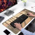 thumbnail image 5 of Anime Mouse Pad Japanese Anime Sunrise Gaming Mouse Mat,Rectangle XX Large Non-Slip Rubber Gaming Mouse Pad with Stitched Edges, Office Mouse Pad for Women Men Kids, 31.5x15.7, 5 of 7