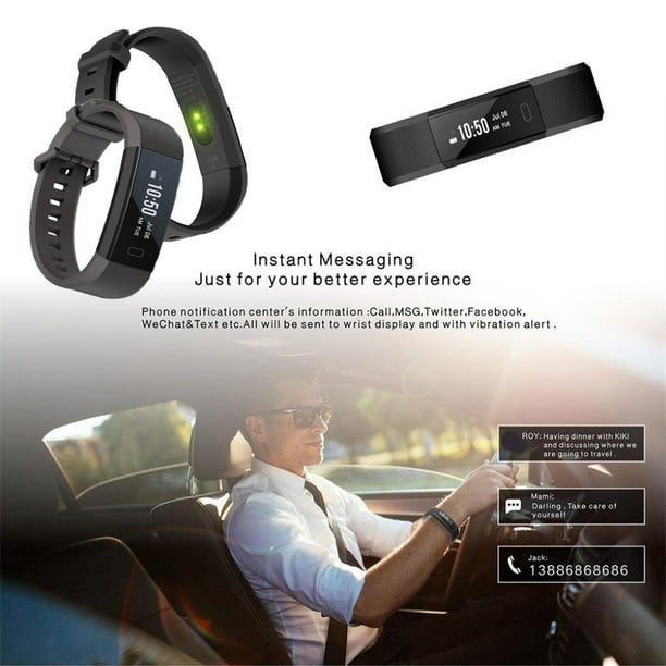 NUEVO Reloj inteligente Y11 Ritmo cardíaco Rastreador de ejercicios IP67 Pulsera inteligente a prueba de agua-162979.01
