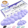 thumbnail image 1 of Set de reposamuñecas, teclado y reposamanos Sushret Cloud Purple, 1 of 7