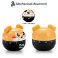 thumbnail image 4 of Cute Animal Kitchen Timer Cartoon Digital Kitchen Timer Countdown Timer Decorative Timer Visual Cute Cooking Timer with on and Off Switches for Kitchen Classroom - Style:Style 1, 4 of 6