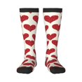 thumbnail image 1 of Fotbe Love Calcetas Divertidas Estampadas para Hombre y Mujer, Calcetas de Algodón hasta la Rodilla para Caminar, Correr, Enfermería y Embarazo, 1 of 6