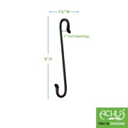 Achla Designs S-Hook Extender Bracket, 8-inch TSH-16