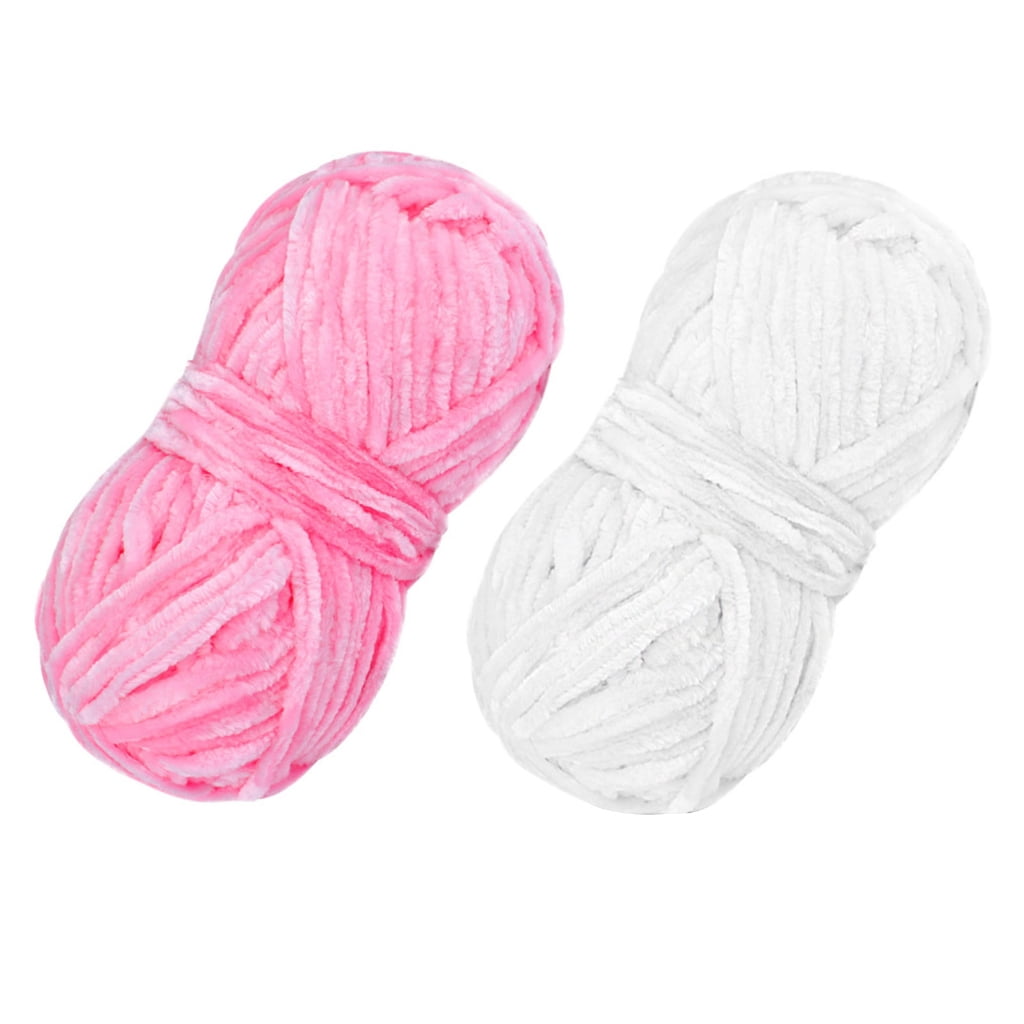 10 Rolls Knitting Yarn Chenilles Yarn Soft Baby Yarn Crochet Yarn Blanket Yarn for Yarn Project Sweater Hat Scarves