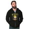 thumbnail image 3 of Notorious Dennis The Menace Joke Men Big & Tall Zip Hoodie Brisco Brands 5X, 3 of 5