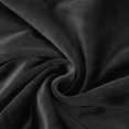 thumbnail image 4 of Ottoman Cover Square Velvet Ottoman Covers Protector for Footrest Foot Stool Furniture Stretch Comfortable with Elastic Bottom Small Black, 4 of 6