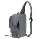 thumbnail image 4 of KAUKKO Canvas Messenger Bag Cross Body Shoulder Sling Backpack Travel Senderismo Chest Bag KAUKKO FD252-3-Grey, 4 of 5