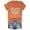 Z2 Orange, variant on HCYSFG Women's Whale Animal Graphic Top Ladies Casual V Neck T Shirt Summer Retro Ocean Short Sleeve Plain Loose Fit Soft Comfy Everyday Wear Tee