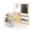 Gray, variant on Kids Art Center Table Bench Set - Wooden Kids Table and Chair Set with Easel, Chalkboard, Whiteboard, Art Supplies - Multifunctional Learning Activity Station for Toddlers