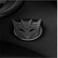 thumbnail image 3 of Transformadores de coche, botón de arranque de un botón (negro), cubierta protectora, modificación interior, interruptor de dispositivo de encendido, pegatinas decorativas de metal, 3 of 5