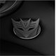 thumbnail image 3 of Transformers Car Botón de inicio de un botón (negro) Cubierta protectora Modificación interior Dispositivo de encendido Interruptor Pegatinas decorativas de metal brillar Electrónica, 3 of 5
