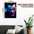 thumbnail image 3 of Joker1 Canvas Wall Art by Mavis Print- 18x24 inches DC Comics Wall Decor | HD Printed & Wooden framed wall art | UV & Water Resistant Modern Wall Decor for Gift | Kids room Decor | Made in USA, 3 of 5