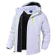 thumbnail image 1 of Chaqueta de invierno Rapoo White Waterproof Cortavientos para hombre, 1 of 6