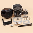 thumbnail image 2 of 45mm Cylinder Piston Exhaust Muffler Bolt Motor Set for Husqvarna 353 340 346 346XP 350 351 345 Chainsaw Engine Rebuild Kit 537253002, 2 of 6