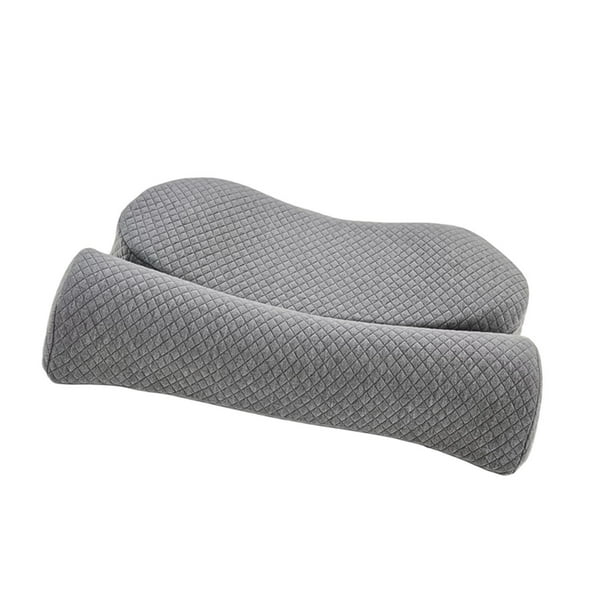 Almohada de espuma viscoelástica, almohada cervical, ergonómica, suave, para el cuello y los hombros, almohada de apoyo para el cuello para la