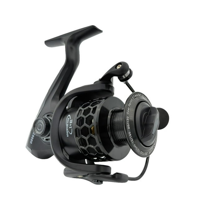 Fishing Reels Spinning Reel Saltwater LightweightSize 1000-7000 Fishing Wheel Coil ,Rigid Aluminum Skeletal Frame