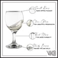thumbnail image 2 of Madison 5.5 Ounce Wine Glasses | Beautifully Shaped – Thick and Durable Construction – For Parties, Entertaining, and Everyday Use – Dishwasher Safe – Set of 12 Clear Glass Wine Glasses, 2 of 6