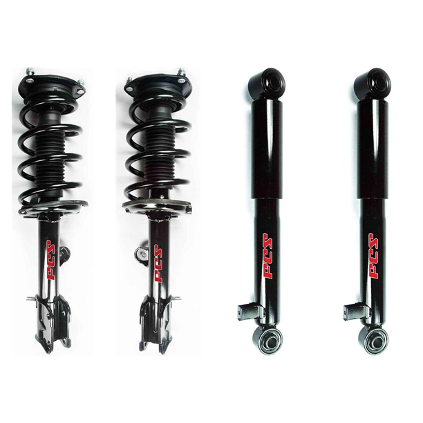 FCS Front Rear Shocks And Struts Assembly Complete Coil Spring