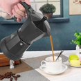 thumbnail image 4 of Cafetière Électrique Portable 300ml en Acier Inoxydable pour Espresso Moka Perculateur Outil, 4 of 5