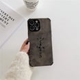 thumbnail image 5 of Luxury suede Travis scot leather Silicone Phone Case for iPhone 15 14 13 12 11 14 Pro Max 7 8 Plus SE XS XR Soft Cover, 5 of 5