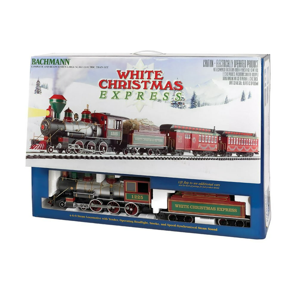 Bachmann Trains Large Scale White Christmas Express Ready To Run