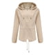 thumbnail image 2 of Pntutb Mujer Sólido Chaqueta De Lluvia Chaquetas Al Aire Libre Impermeable Con Capucha Impermeable A Prueba De Viento Pntutb Pntutb-2925, 2 of 5