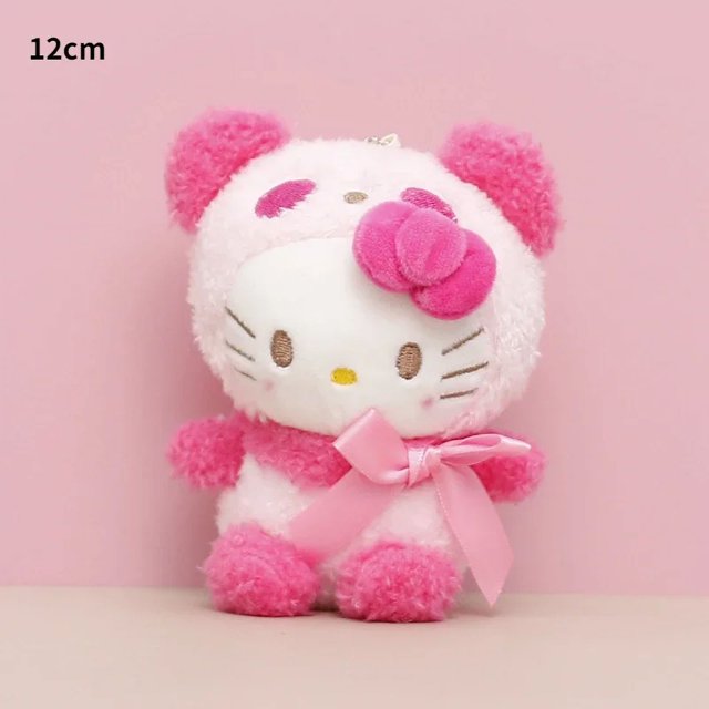 Sanrio Limited Kuromi Cinnamoroll Melody muñeco de peluche Anime Kawaii muñeca colgante colección regalo de Festival de cumpleaños para niños
